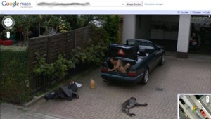 Illustration for article titled Google Maps Street View car breaks down in Brooklyn